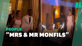 Les images du mariage de Gaël Monfils avec Elina Svitolina