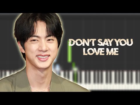 Don't Say You Love Me - Jin
