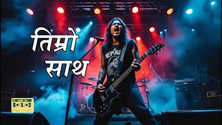 Timro Saath तमर सथ Official Lyric Video Nepali Rock Song By Gallitape