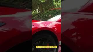 2 Red cameras rigged on car Renni Rucci video shoot#viralvideoshorts#viral#viralshort #watucookin