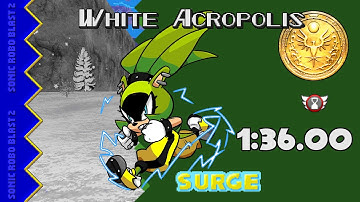 SRB2 v2.2.11 - White Acropolis in 1:36.00 (Surge)