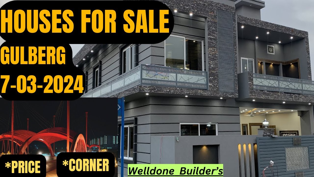 Gulberg Islamabad 7Marla(30x60) Corner Houses For Sale Welldone Builder