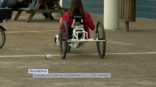 Yvelines | Sensibilisation au handisport au lycée Dumont D’urville de Maurepas