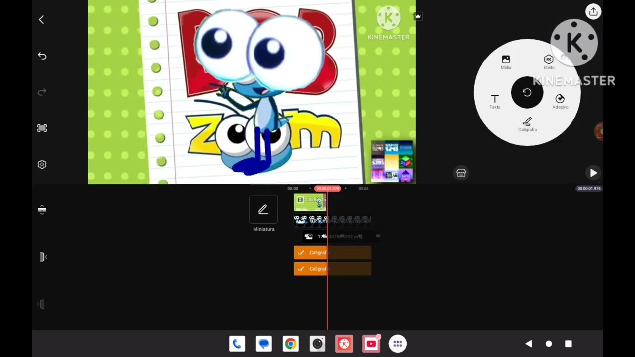 Bob zoom logo remake kinemaster speedrun be like 8'4 speed