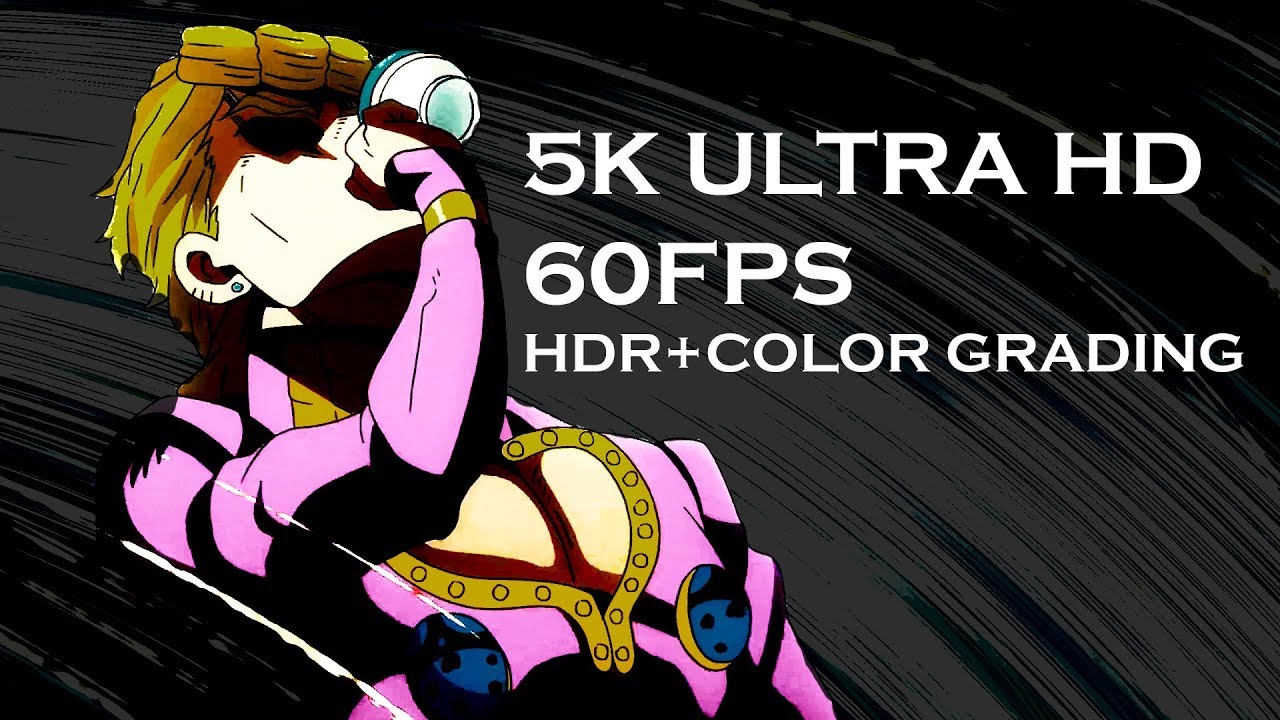 Kono Giorno Giovanna Ni Ha Yume Ga Aru Giorno Giovanna 60fps1080phdr Youtube