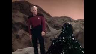 Famous Captain Picard taunts Armus, Skin of Evil. Wealth