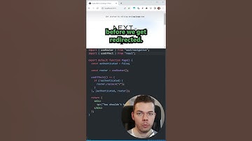 Next.js Redirect Without Flashing Page (Next.js 14, App Router) #nextjs #nextjstutorial