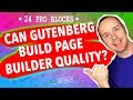 WordPress Gutenberg Blocks Tutorial Showing How Gutenberg Could Be A Real Page Builder With Getwid