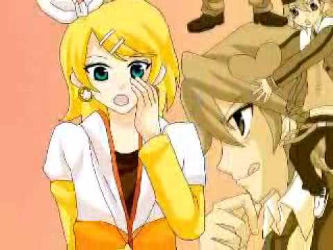 【鏡音リン・レン】ジュブナイル【アニメ風フルＰＶ画質向上版】