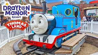 Thomas Land Drayton Manor Full Walkthrough Every Ride And Attraction Sept 2021 4K