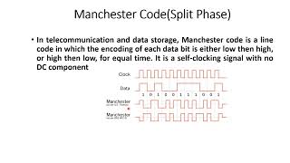 DIGITAL COMMUNICATION - UNIT 2 - Line coding Techniques