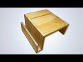 Журнальный столик больше не нужен! Стол из дерева для дивана DIY