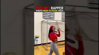 Ratchet Rapper Visits High School