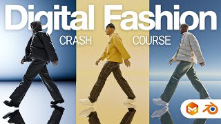 Marvelous Designer Crash Course for Beginners (Introduction to 3D Digital Fashion)