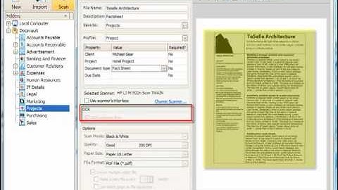 Document Management Software Create and Capture Documents in Docsvault Tutorial
