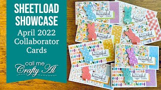 SheetLoad Showcase | April 2022 Collaborator Cards #SLCSApr2022