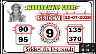Sridevi matka 26/07/2026 | Sridevi matka trick | Sridevi day matka