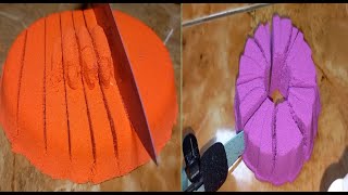 Very Satisfying and Relaxing Compilation Kinetic Sand ASMR #asmrart#shot