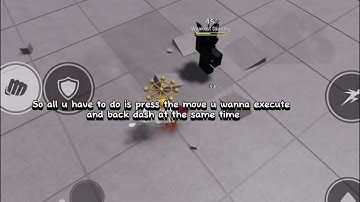 How to do back dash cancel on mobile | Strongest battlegrounds