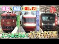 観光列車ろくもん・長野電鉄イベント列車・海里に一度に乗車！長野、新潟、山形を巡る大人の列車旅