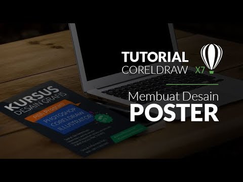 Tutorial desain  grafis Membuat Desain  Poster  di coreldraw  