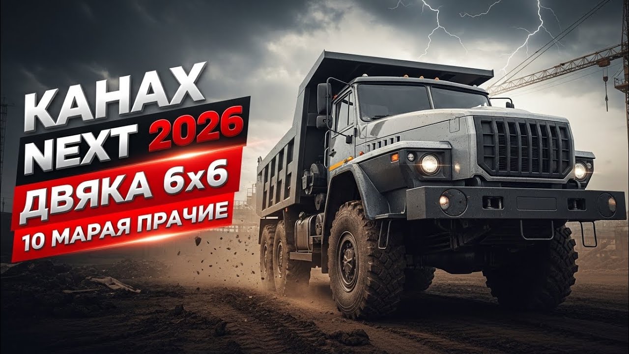 URAL NEXT DUMP 2026 | МОНСТР ДЛЯ СТРОЙКИ И БЕЗДОРОЖЬЯ