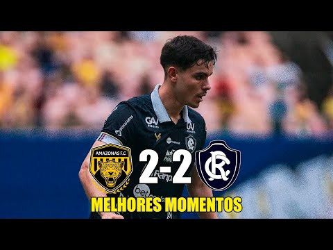 Amazonas 2 x 2 Remo - Melhores Momentos - COMPLETO - Copa Verde 2024