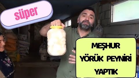 MEŞHUR YÖRÜK PEYNİRİ - Toroslarda Yörükler: Obruk peyniri ve Göçebe yaşam