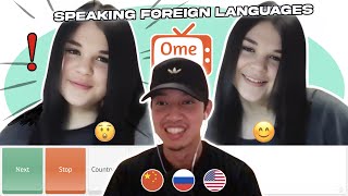 Pinoy Polyglot Speaks Russian and Mandarin on OmeTv