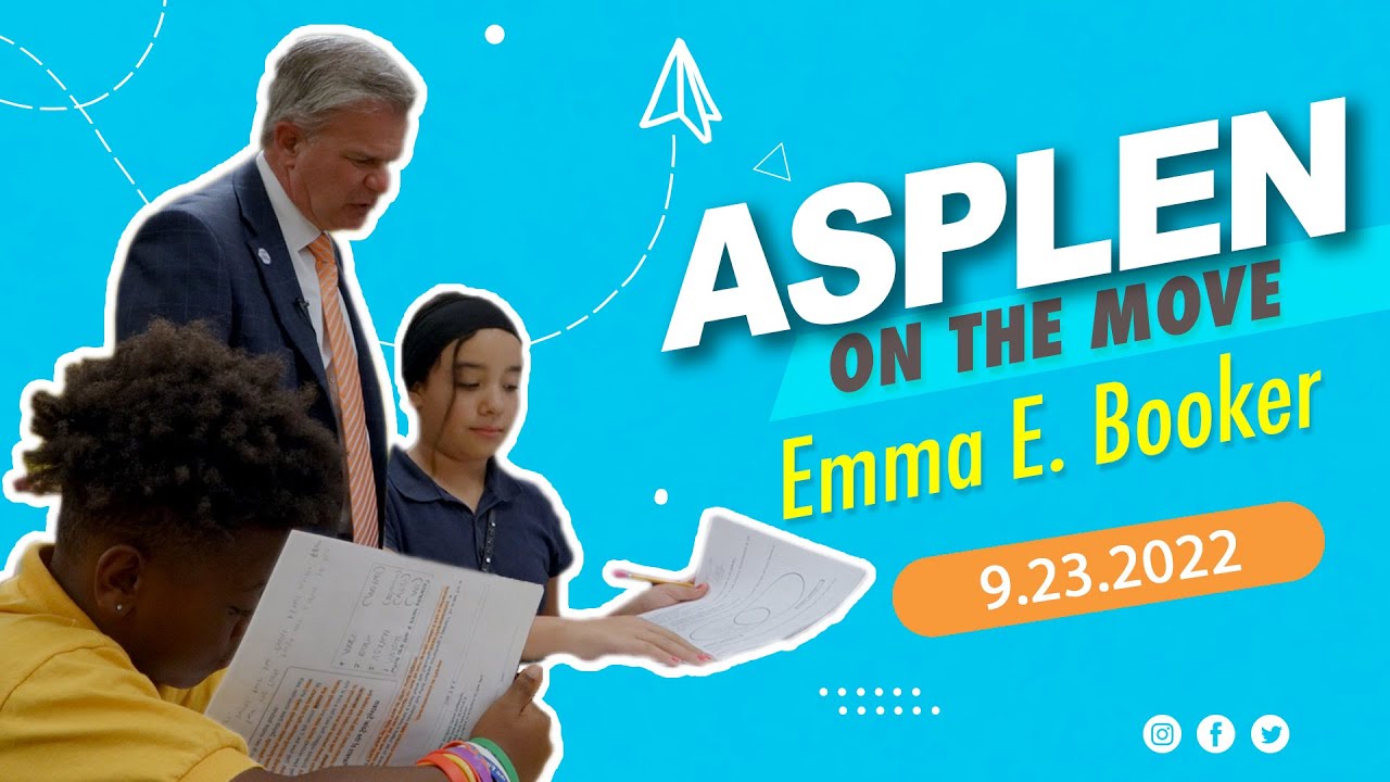 Dr. Asplen On the Move Emma E. Booker Elementary YouTube