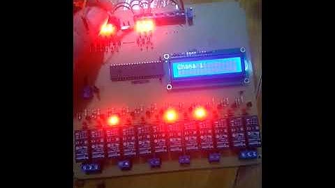 CLP com PIC16F877 e Display 16X2