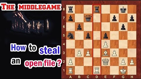 How to Steal an Open File – Rook Strategy for the Middlegame