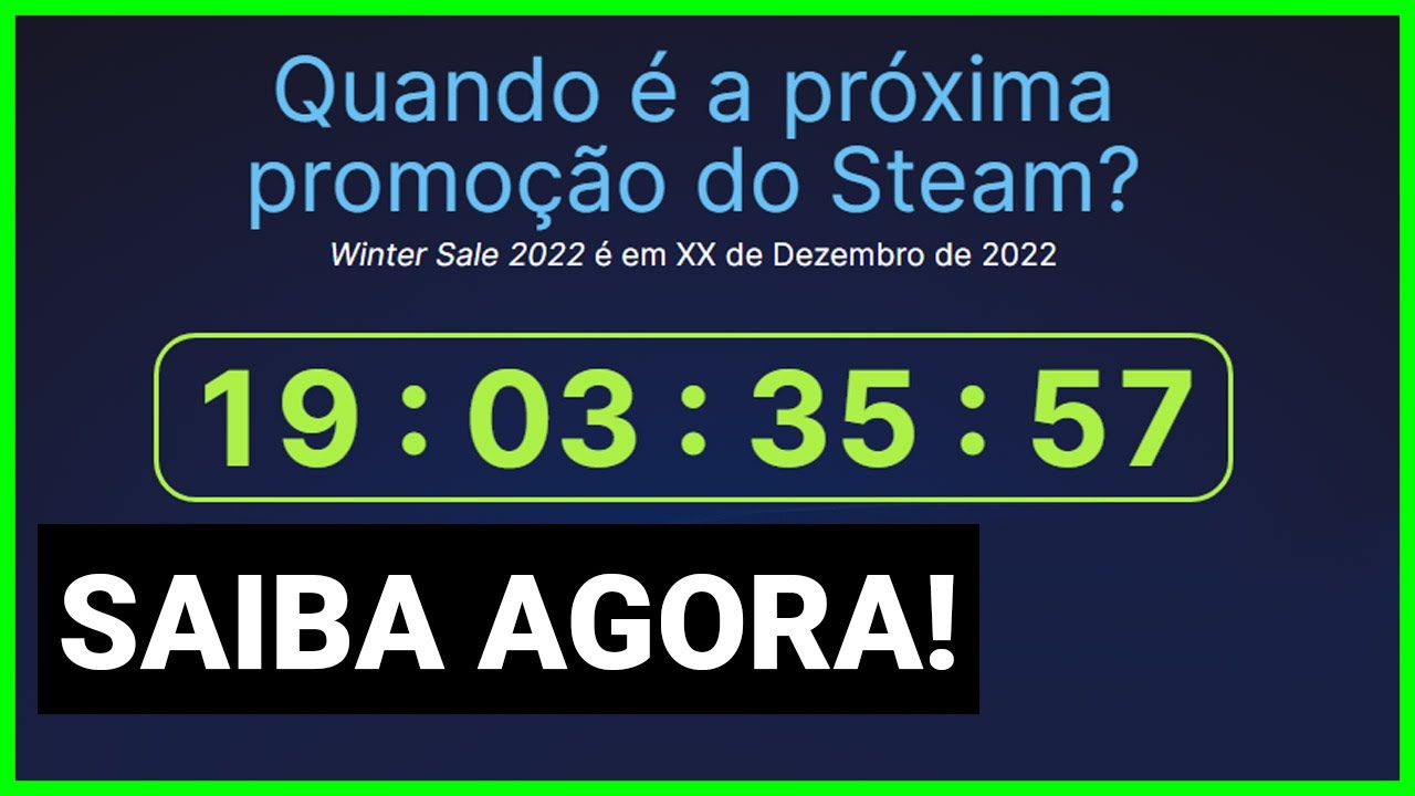 Próxima promoção do Steam pode ocorrer já no mês que vem - GameHall