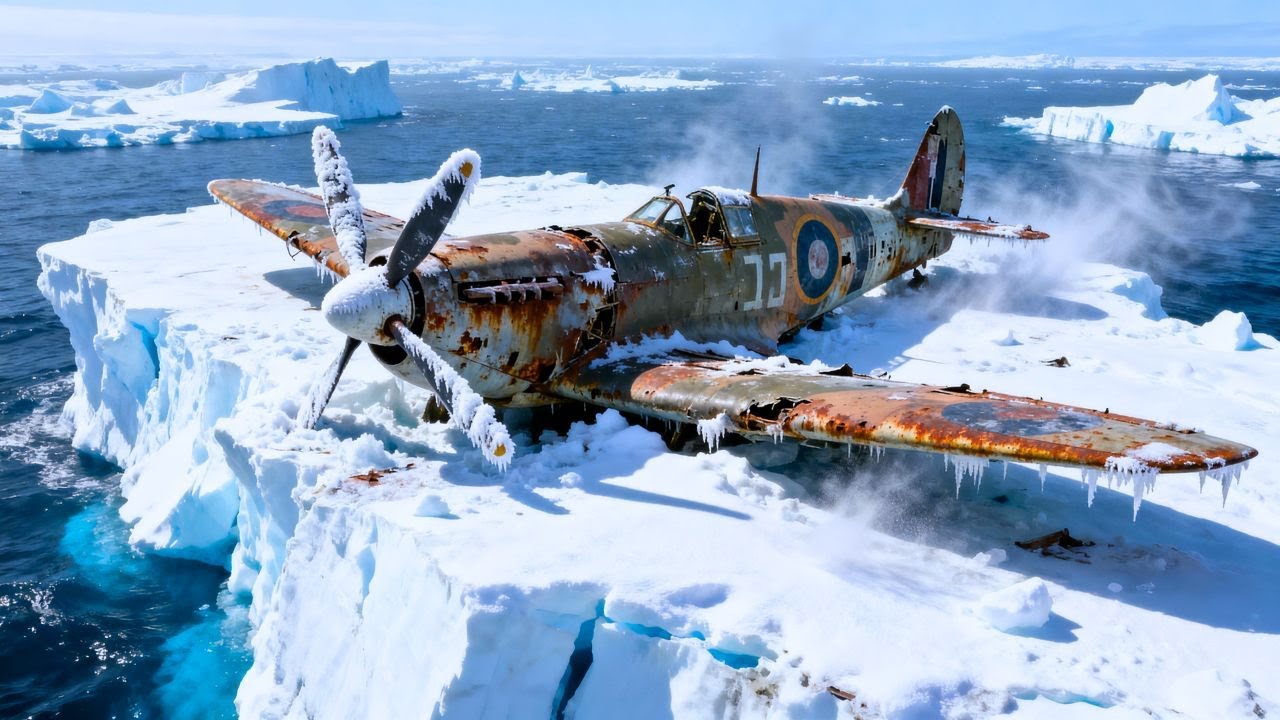 COMPLETE RESTORATION OF THE SPITFIRE AIRCRAFT — FROZEN FOR 40 YEARS IN THE ARCTIC, BACK AS A LEGEND