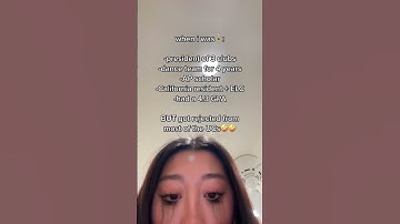 😩 I got REJECTED from most UCs #collegeproblems #collegelife #collegeadmissions