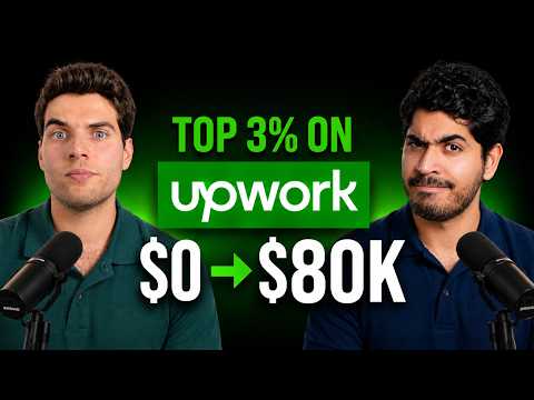 How to Make $80K on Upwork (From a Top 3% Freelancer) - w/ Anas YouTube thumbnail