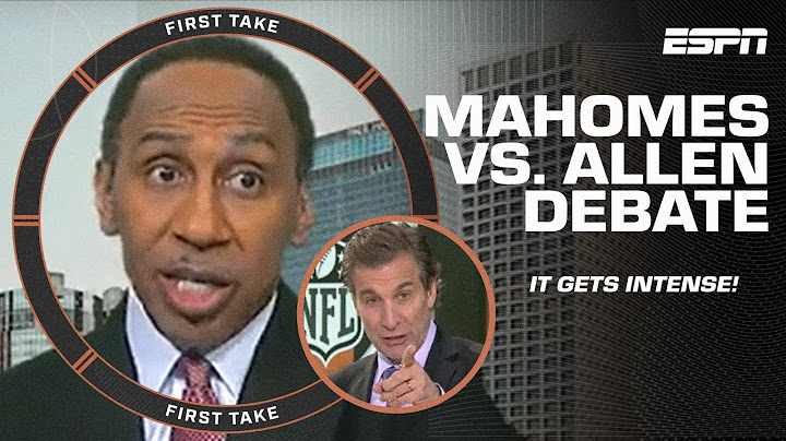 🗣️ Stephen A. GETS HEATED in a Josh Allen-Patrick Mahomes debate with Mad Dog & Swagu 🔥 | First Take