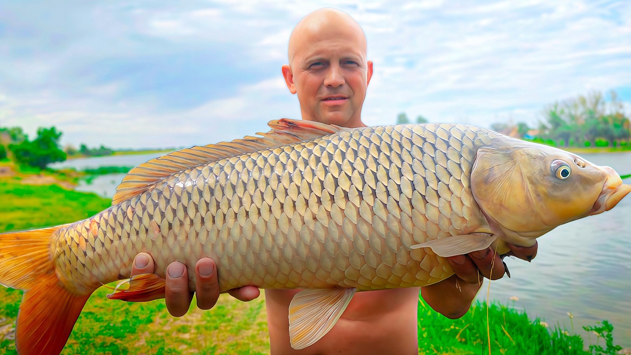 Семья ДИКАРЯМИ живёт на реке ВОЛГА и ловит САЗАНОВ 🐟🌊. Из Беларуси в Астрахань на машине 2025 г.