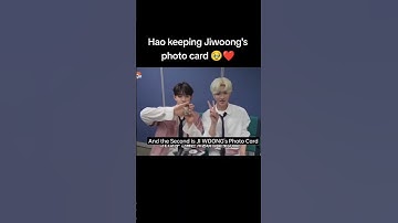 Hao keeping Jiwoong’s pc in front of Ricky😭🤭😂 #zhanghao #kimjiwoong #ricky #zerobaseone #kpop
