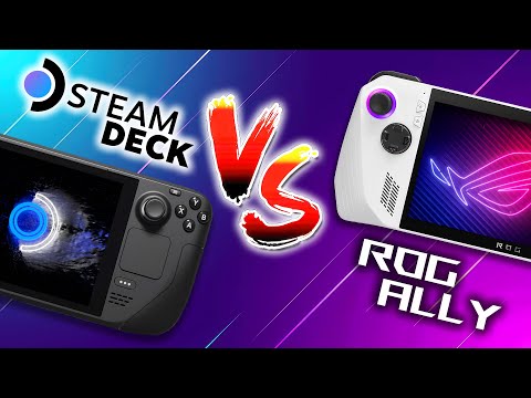 ROG Ally VS Steam Deck Performance Test And The Best Handheld Is..