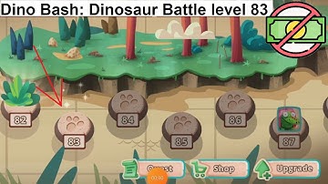 Dino Bash: Dinosaur Battle level 83 [without MONEY]