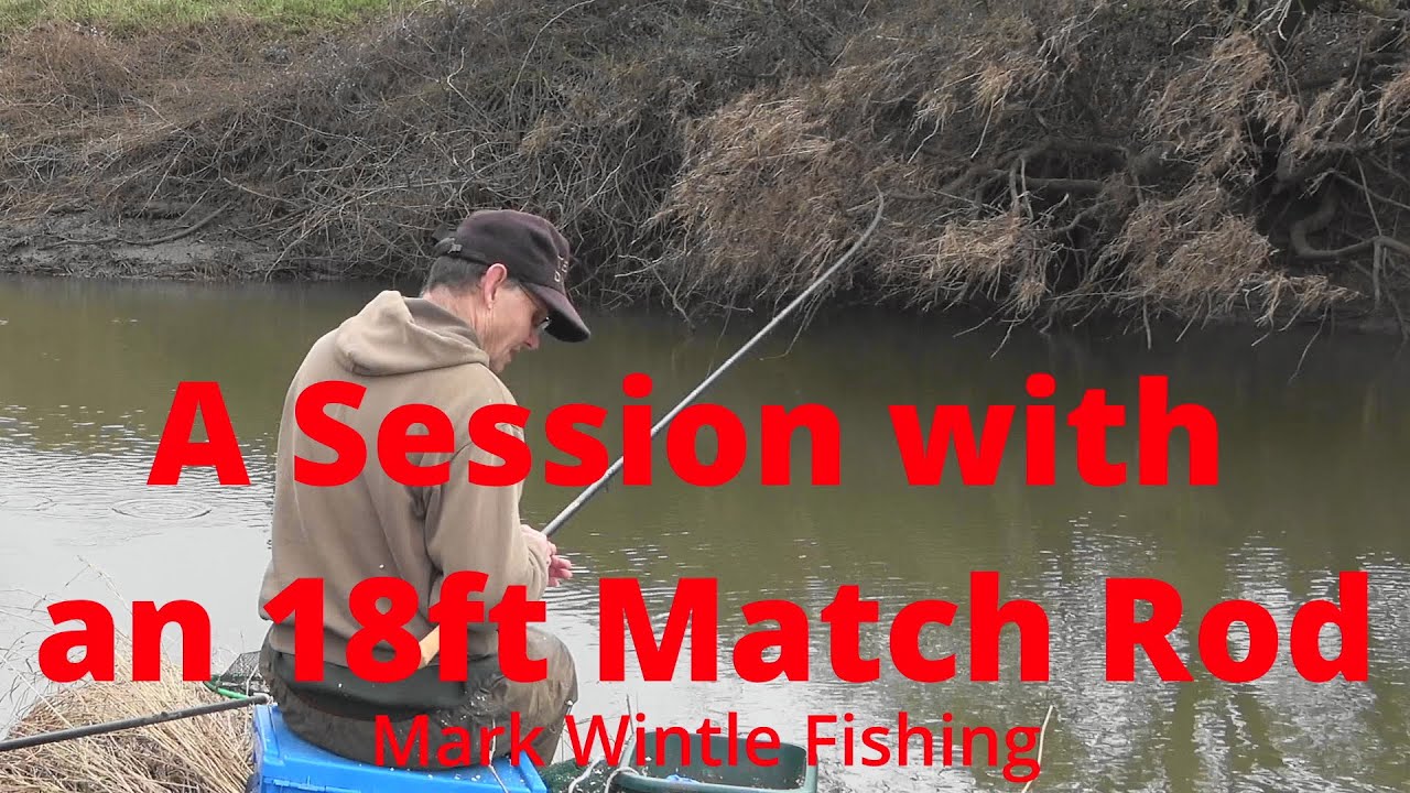 A session with an 18ft Match Rod 