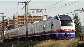 特急しらゆき3号新潟行きE653系H203編成 信越本線下り