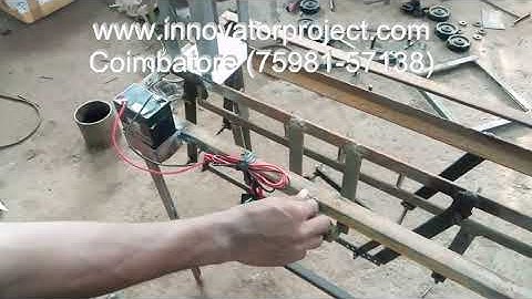 Automatic box shifting (transport) mechanism project / BOX TRANSFER MECHANISM THROUGH KINEMATIC LINK