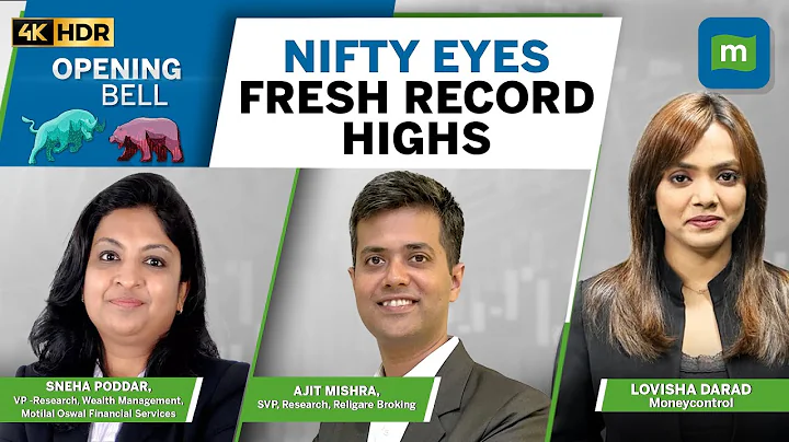 Live: Will Nifty extend gains to third day and reclaim record highs? | Opening Bell