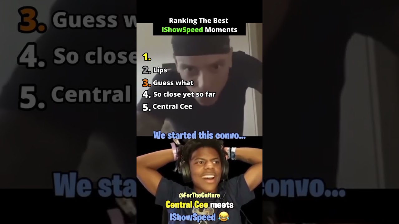 IShowSpeed’s Funniest Moments 😂 | Ultimate Meme Ranking! 
