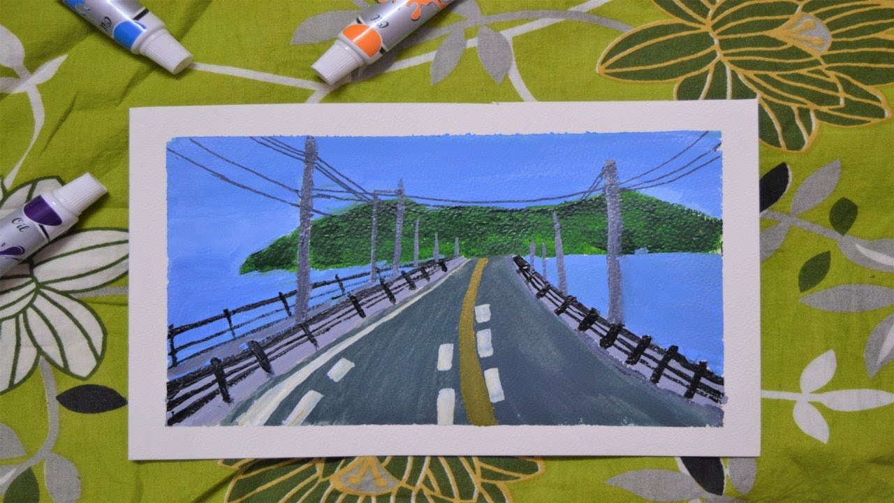 Easy watercolor painting tutorial for beginners / Step by step tutorial