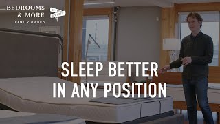 Finding the best position for sleeping | Rize Adjustable Bases & Thackeray Mattress