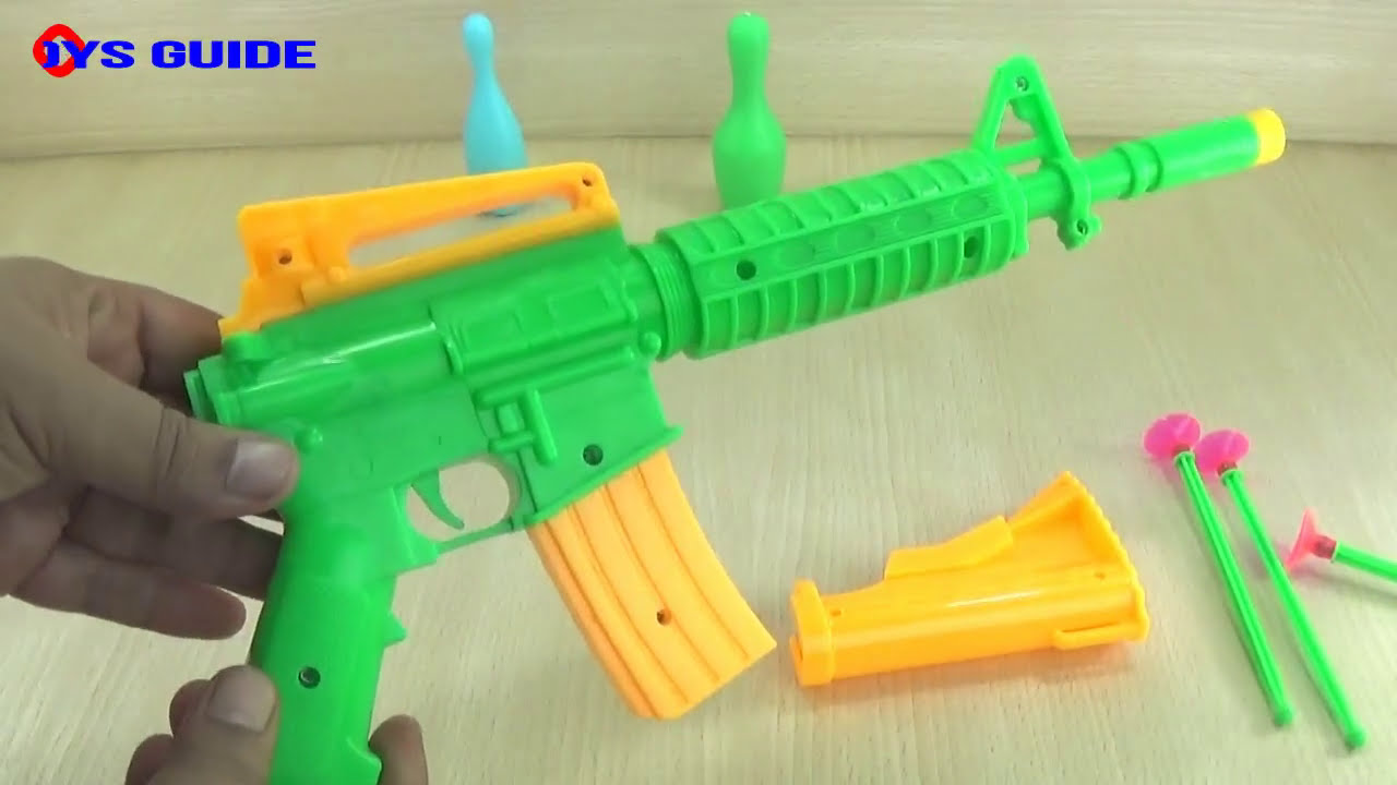 Colorful Identical Mini Shot Guns - New Colorful Military Police Equipment Set Toys Guide