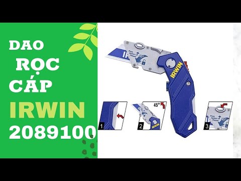 Video DAO RỌC CÁP IRWIN 2089100 GIÁ 229K/CAI - youtube